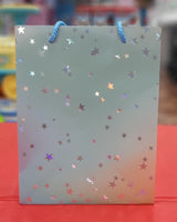 Gift Bag Pastel Stars 7*9" fts11770