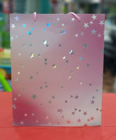 Gift Bag Pastel Stars 10*12" fts11771