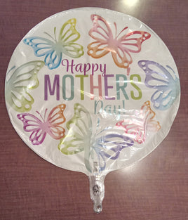 Foil Balloon Mother's Day Pastel Butterflies 17514