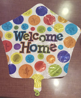 Foil Balloon Welcome Home Star 19645