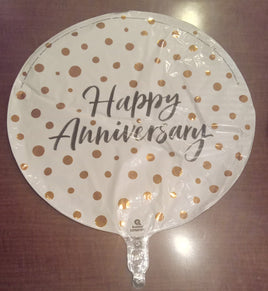 Foil Balloon Happy Anniversary 18\" 85845
