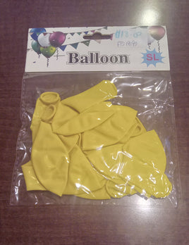 Balloon 12pk fts19195-yellow