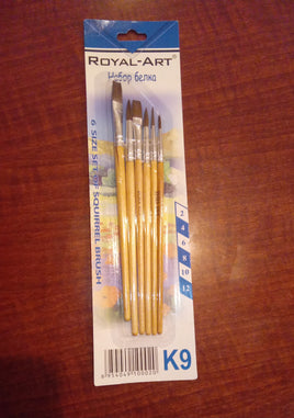 Artist Brush Tan 6pk FTS13108