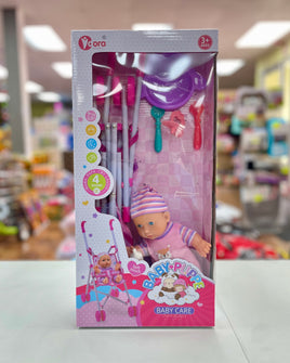 Toy Doll in Stroller