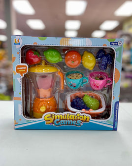 Toy Blender Fruit Set