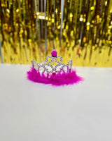 Tiara w/feather fts19527