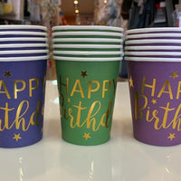 Party Cups Happy Birthday Solid FTS32588