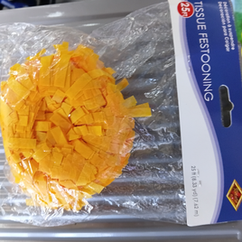 Party Deco Golden Yellow BPS55599-GY