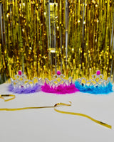 Tiara w/feather fts19527