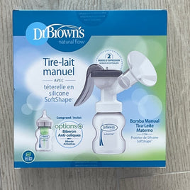 Dr Brown Manual Breast Pump W/Silicone BF102