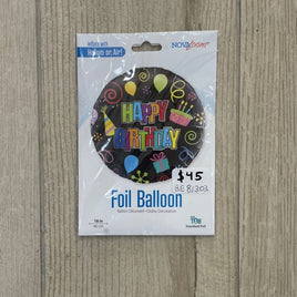 Balloon Birthday Party Icons Std BE81303