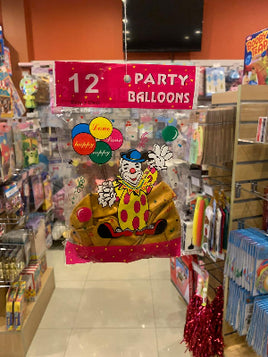 Balloon 12pk fts19195-gold