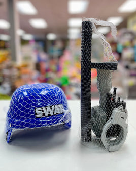 Toy Swat Helmet Set In Bag