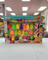 Toy 37pc Fruit Set in Window  FTOY2024088
