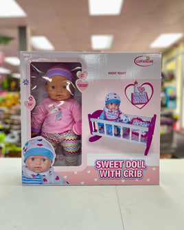 Toy Doll in Crib FTOY2024043