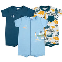 3pk Baby Romper Suit 9M