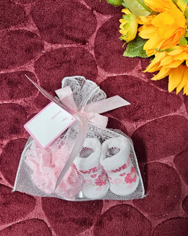 Baby Socks & headband gift set fts40175