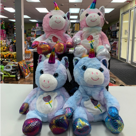 Plush Unicorn Teddy Backpack FTS17927