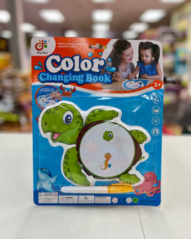 Toy Color Changing Book Turtle