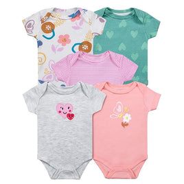 5pk Baby Onesie 9M