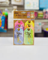 Gift Tags 6pc Hot Stamp 4sea-91078