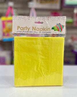 Napkin Solid Colours Yellow fts20083y