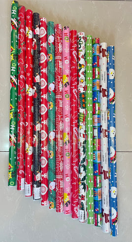 Christmas Gift Paper on Roll FTS32486