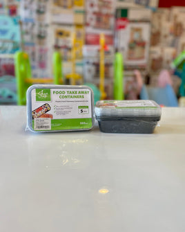 Disposable 5pk food box 500ml FTS20045