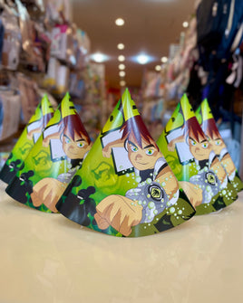 Party hats Ben10 6 pk