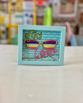 Stay cool photo frame #30527