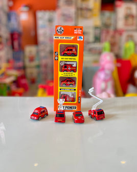 Toy Fire Cars 4pcs FTOY2024108
