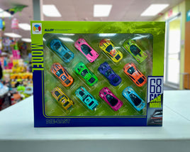 Toy Colourful Cars 12pc FTOY2024110