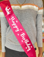 Sash-Happy Bday TSLBS