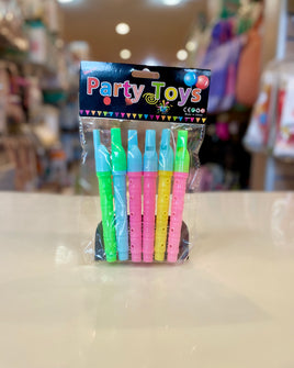 Party Toy Flute 6pk FTS17870