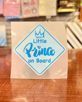 TS Baby On Board Sign 202283