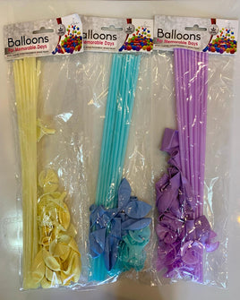 Balloon On Stick 10pc FTS19847