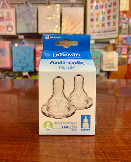 DB Y-Cut Std Nipple 2pk 312-p3