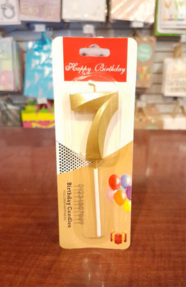 Candle - Gold #7 Fts19913-7