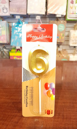 Candle - Gold #6 Fts19913-6