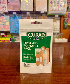 Curad first aid portable pack 01639