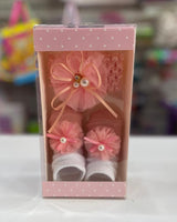 Bootie/flower headband fts40393