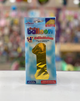 Air Filled Foil Balloon 14" #1 36344