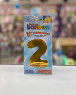 Air Filled Foil Balloon 14" #2 36345