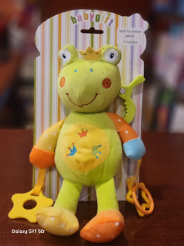 Plush Animal Clip w/Ring FTS32084