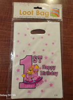 Party Bags My 1st Bday 6pc fts19190