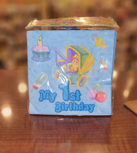 Party Napkins 1st Bday 20pc fts19194