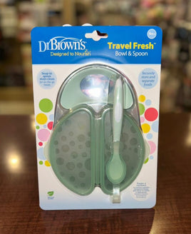 Dr Brown Bowl & Snaping Spoon 2pk tf010