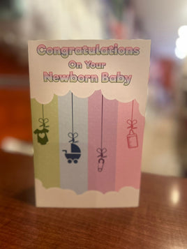 Greeting Card Birth Congrats ace445