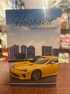 Greeting Card Birthday Husband ace318