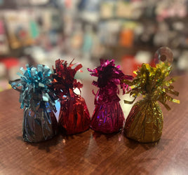Balloon weight metallic